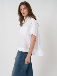 600731 Woven Blouse - White
