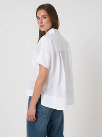 600731 Woven Blouse - White