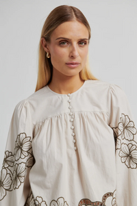 Elinor Blouse - Soft Beige
