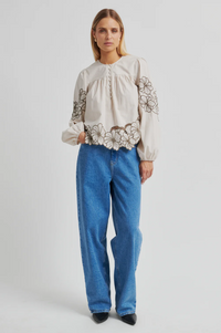 Elinor Blouse - Soft Beige