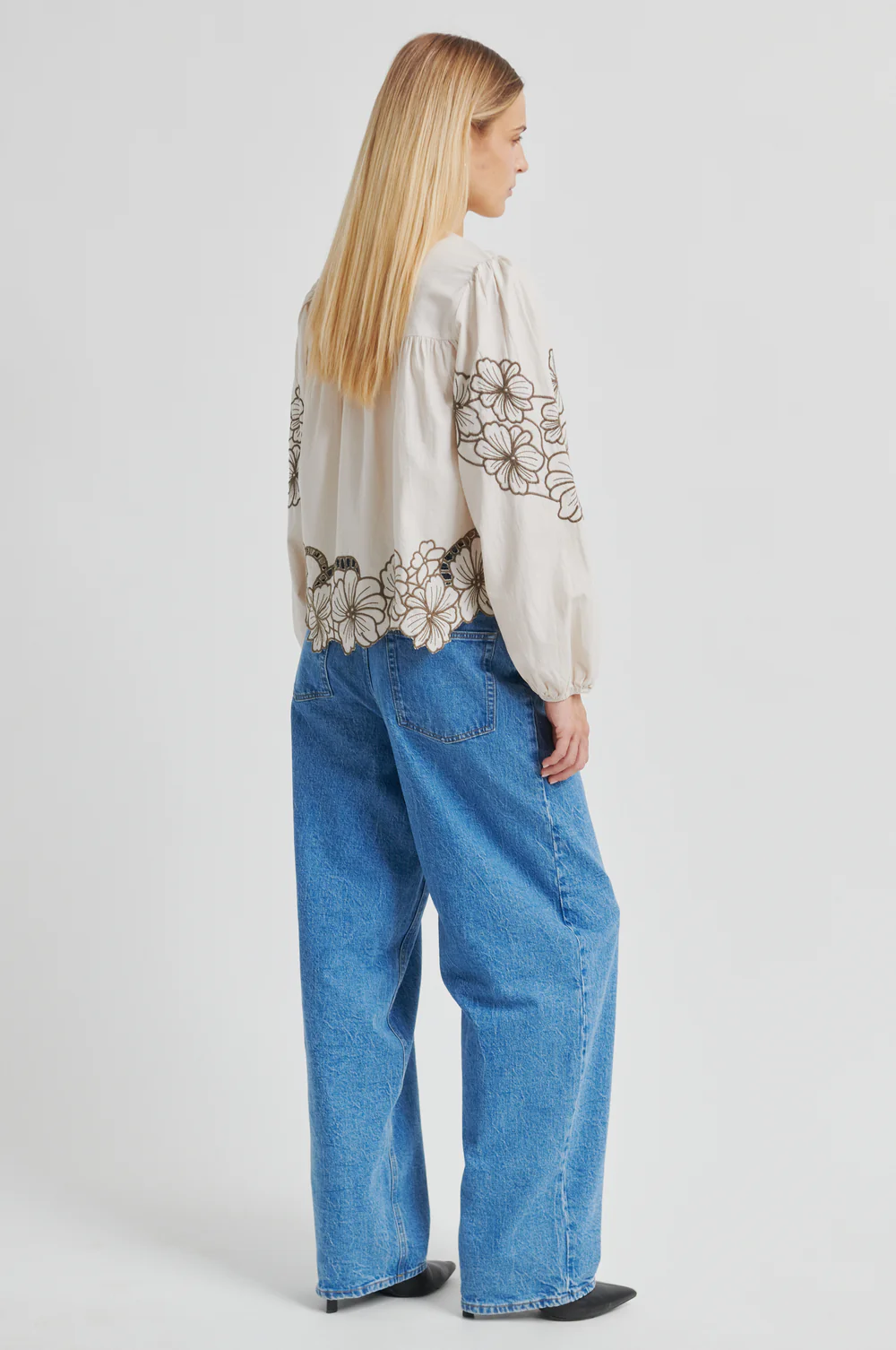 Elinor Blouse - Soft Beige