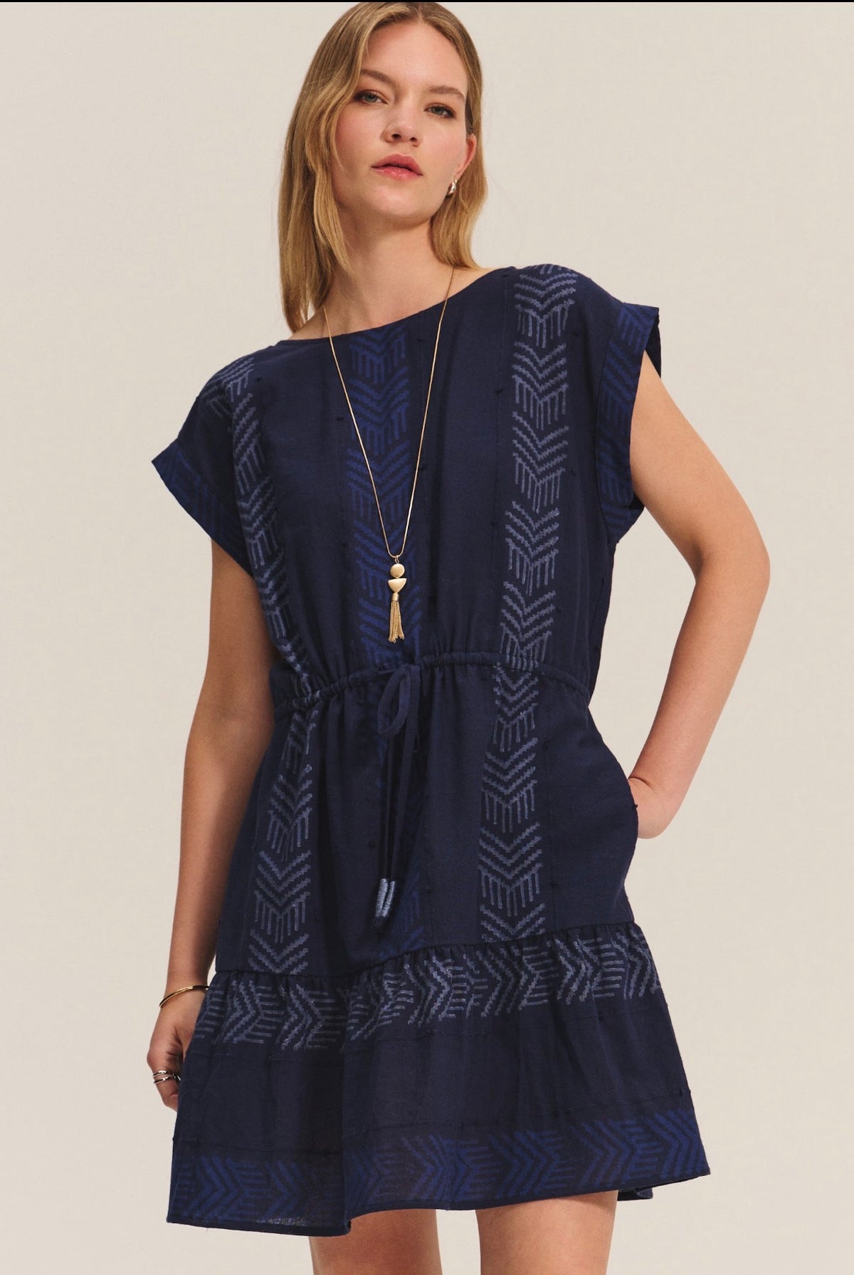 Chantel Dress - Indigo