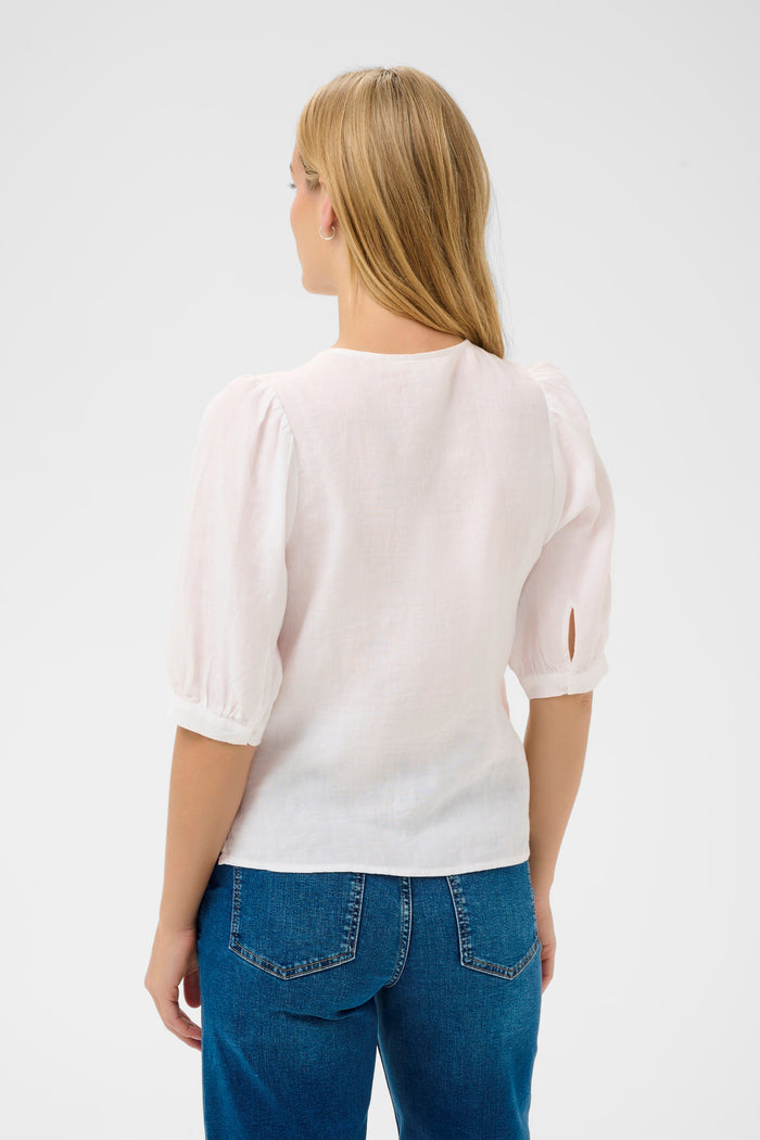 Azra Shirt - Bright White