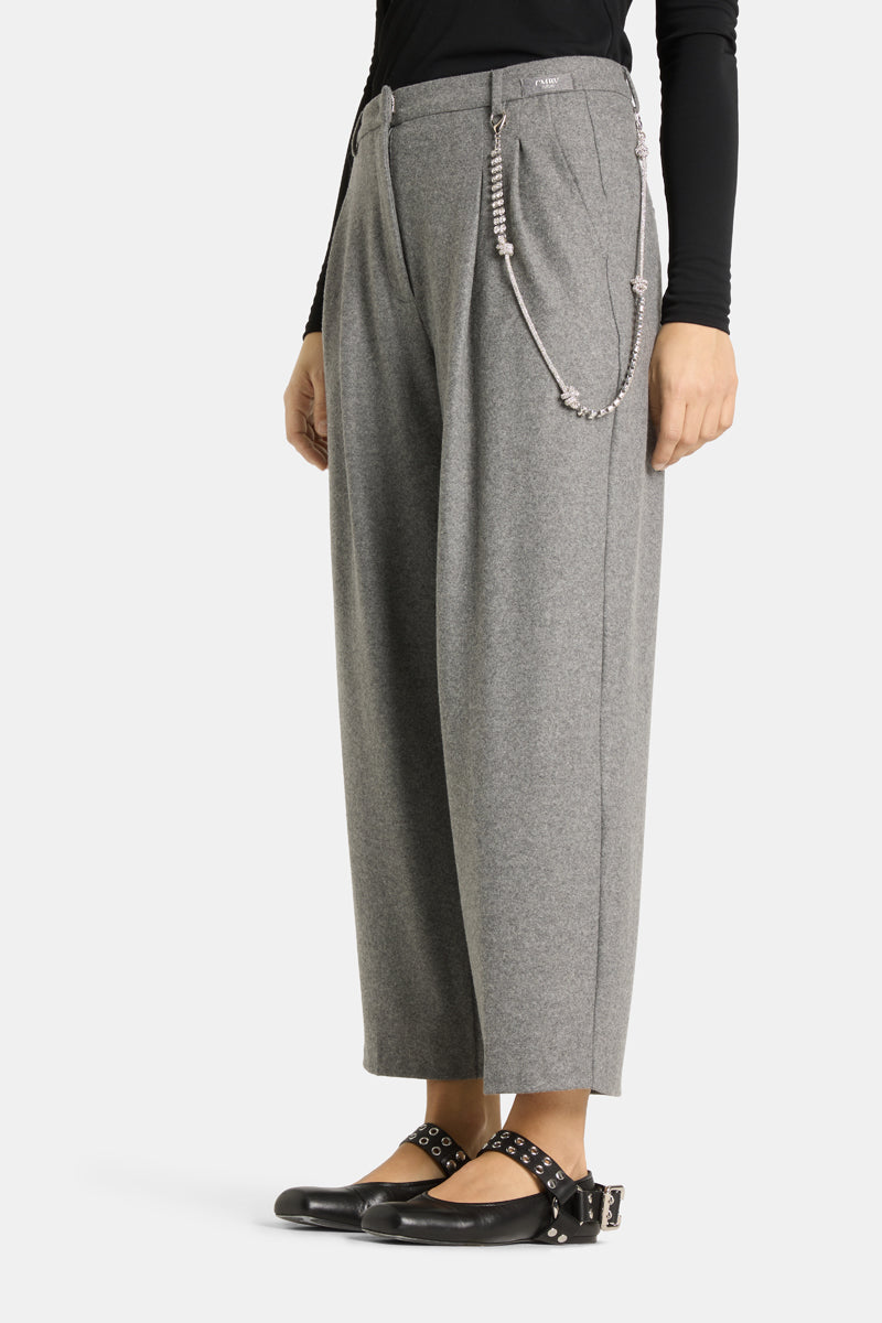 Emilie Pant - Stone Grey Melange