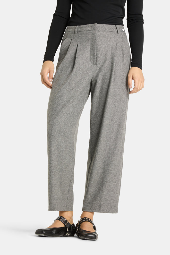 Emilie Pant - Stone Grey Melange