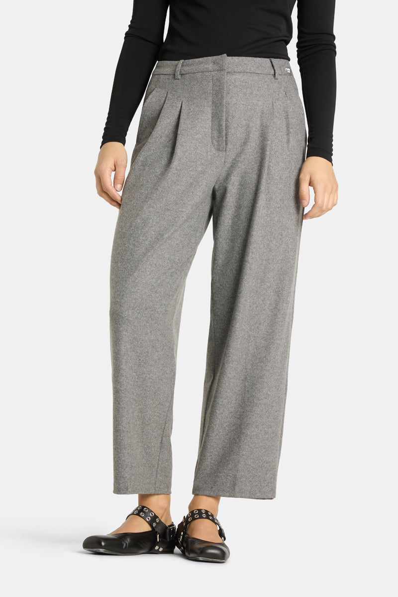 Emilie Pant - Stone Grey Melange