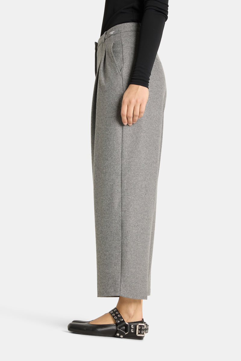 Emilie Pant - Stone Grey Melange