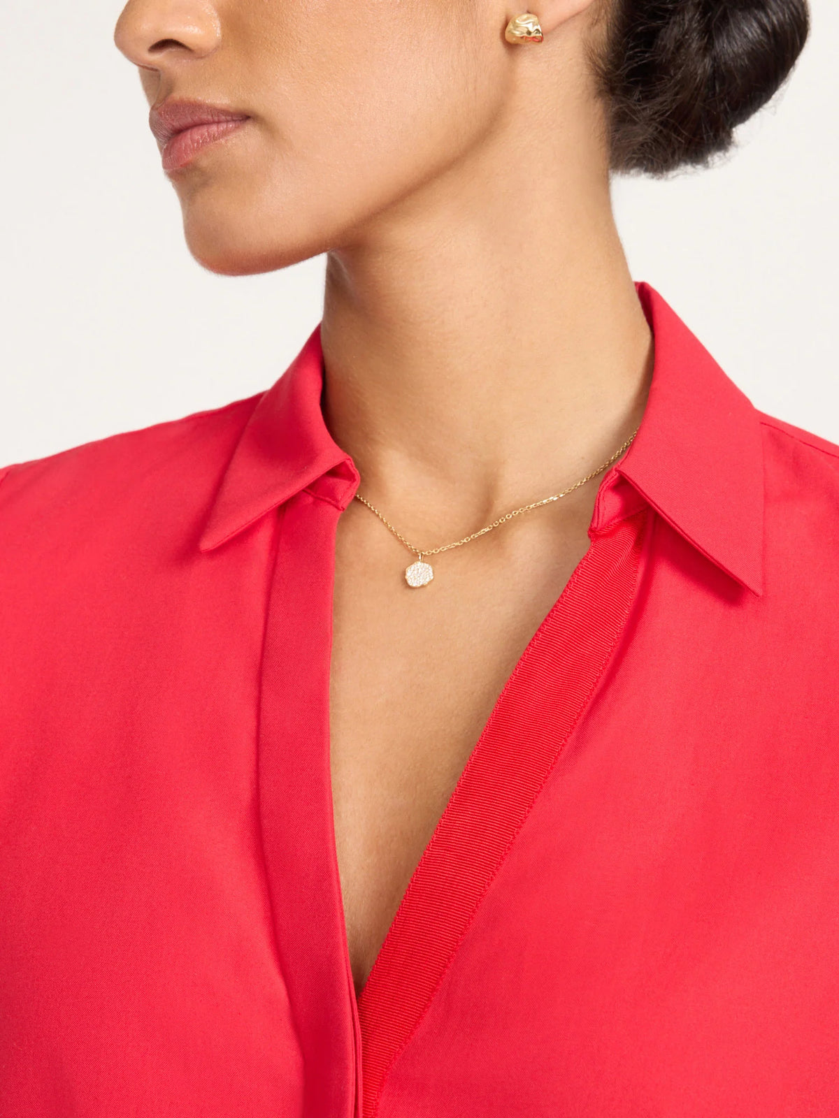 Antibes Dress - Carmine Red