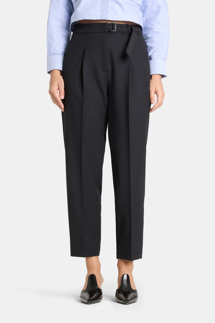 Elaine Pleat - Pinstripe Deep Midnight