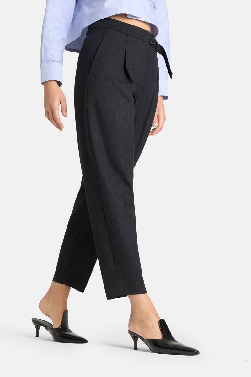 Elaine Pleat - Pinstripe Deep Midnight
