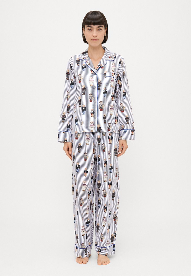 Madison PJ Set - Snowfall Blue