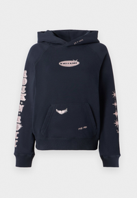 Georgy Mo Multi Heart Strass Sweater - Encre