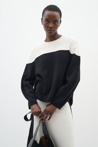 Kayalla Pullover - Whisper White/Black