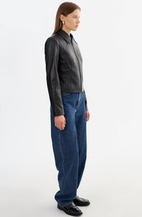 Oceana Leather Jacket - Black