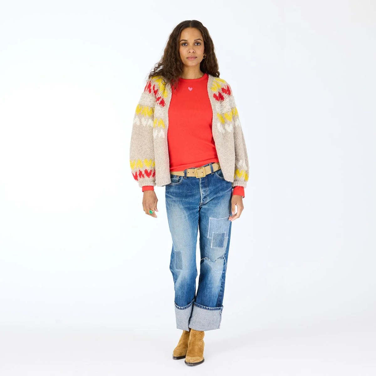 Sienna Ker-Isle Cardigan - Camel