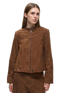 Helki Suede Jacket - Sorrel Horse