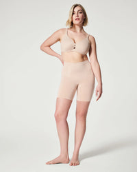 OnCore Mid-Thigh Short - Soft Nude