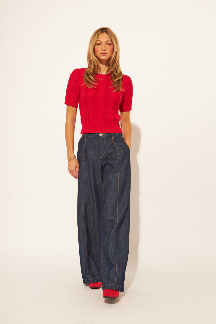 Percy Top - Rouge