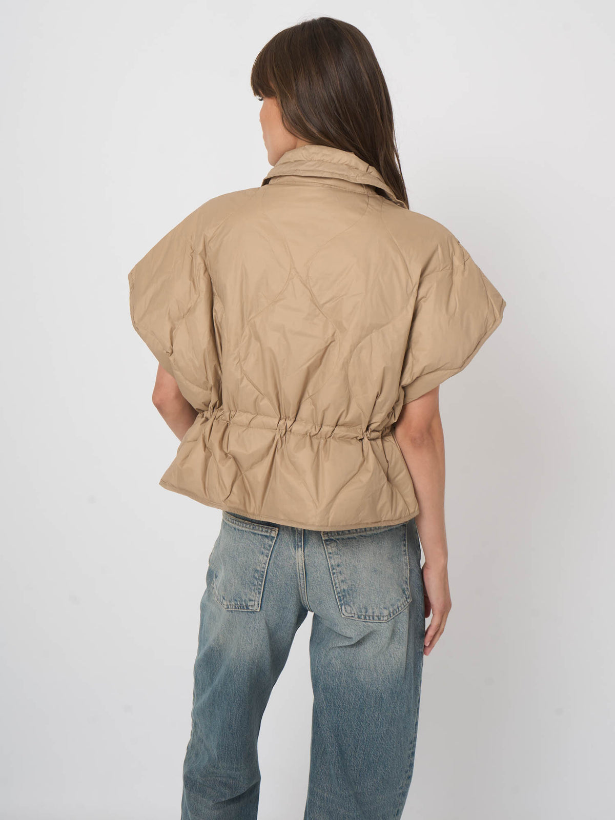 800249 Woven Jacket - Natural