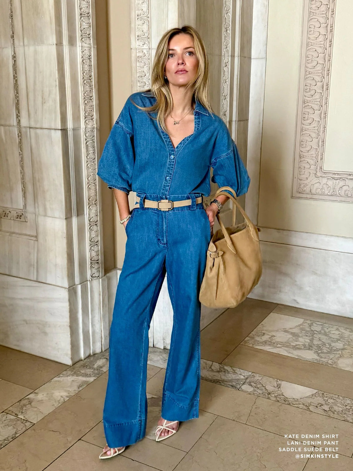 Kate Denim Shirt - Atlantic Wash