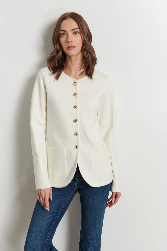 Rhett Cardigan - Blanc