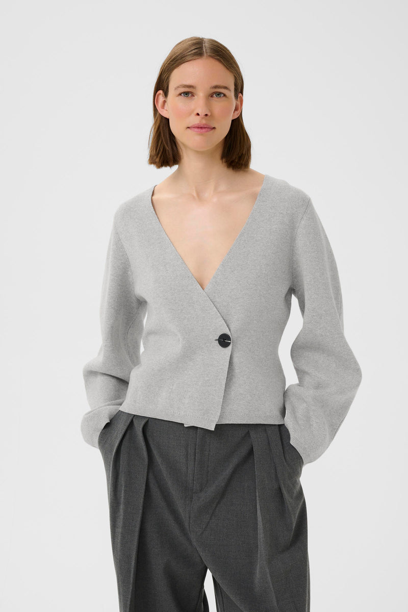 Kaylla Cardigan - Granite Melange