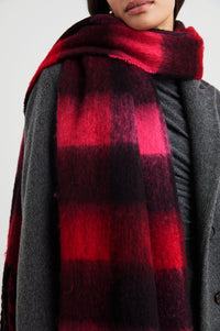 Oslo Scarf - Scarlet Onyx Pink