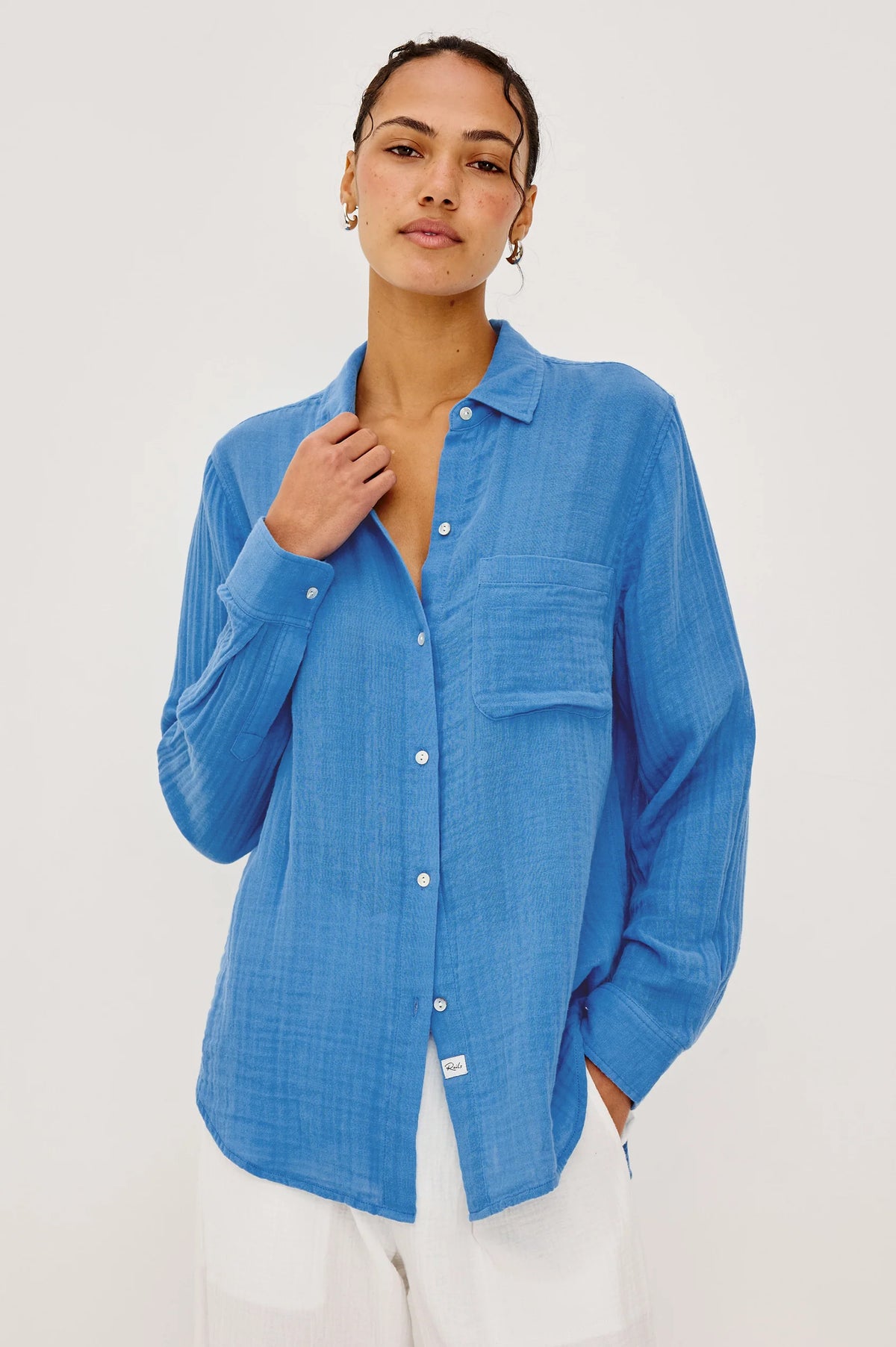 Ellis Shirt - French Blue