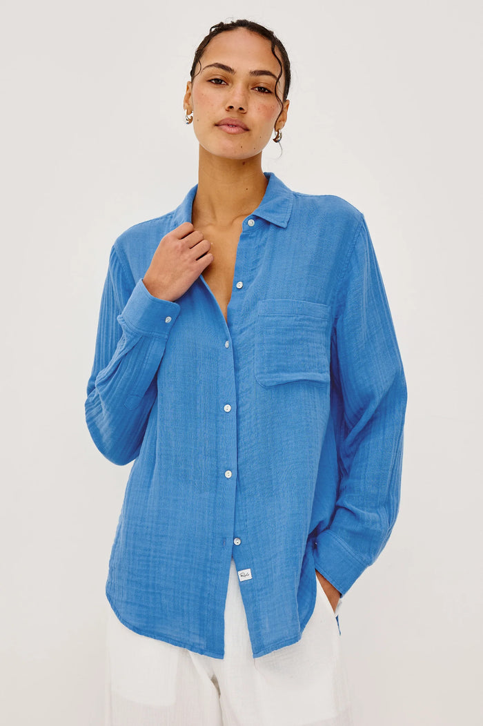 Ellis Shirt - French Blue