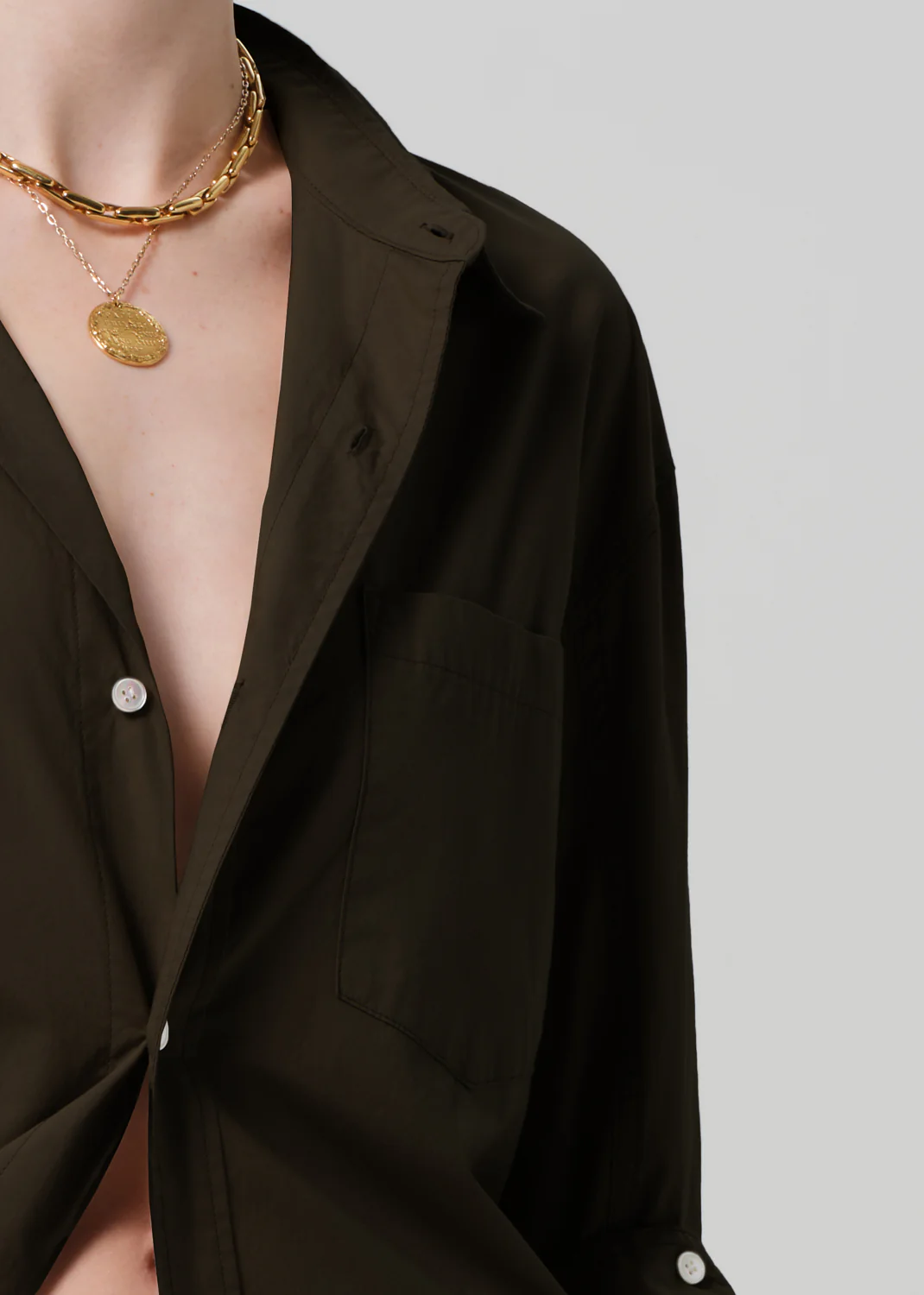 Kayla Shirt - Dark Olive