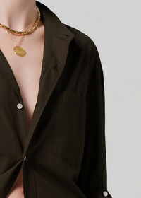 Kayla Shirt - Dark Olive
