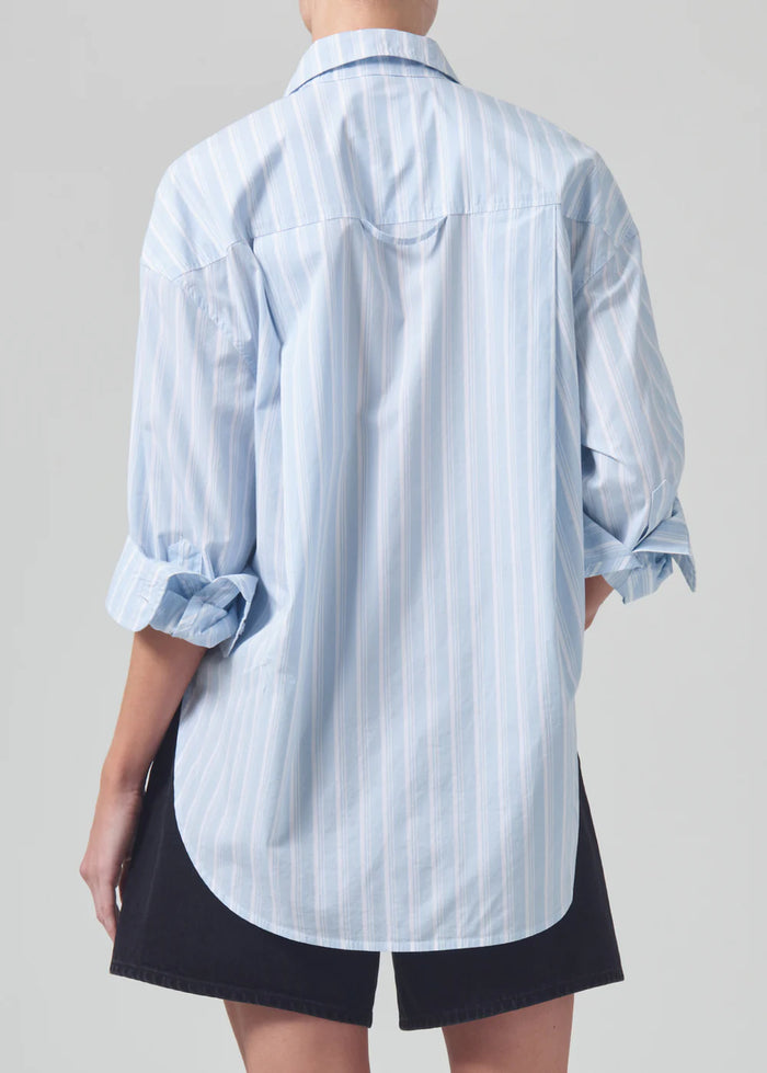 Kayla Shirt - Marino Stripe