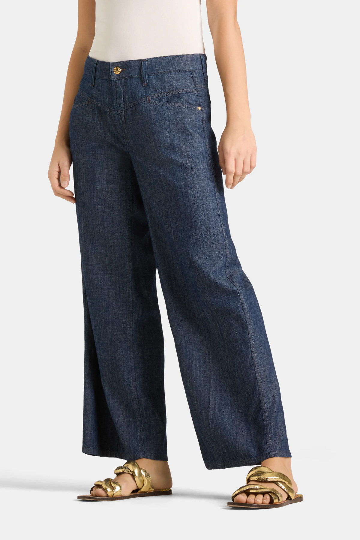 Aimee Seam Cropped - Eco Rinsed