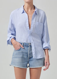 Kayla Shrunken Shirt - Glint