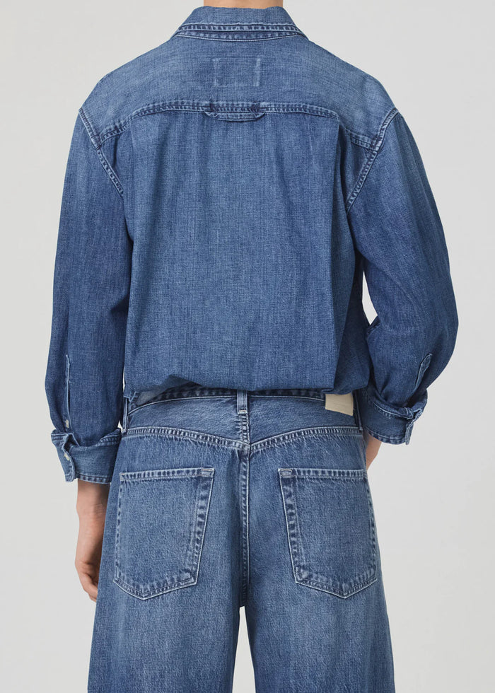 Kayla Shrunken Shirt - Amity