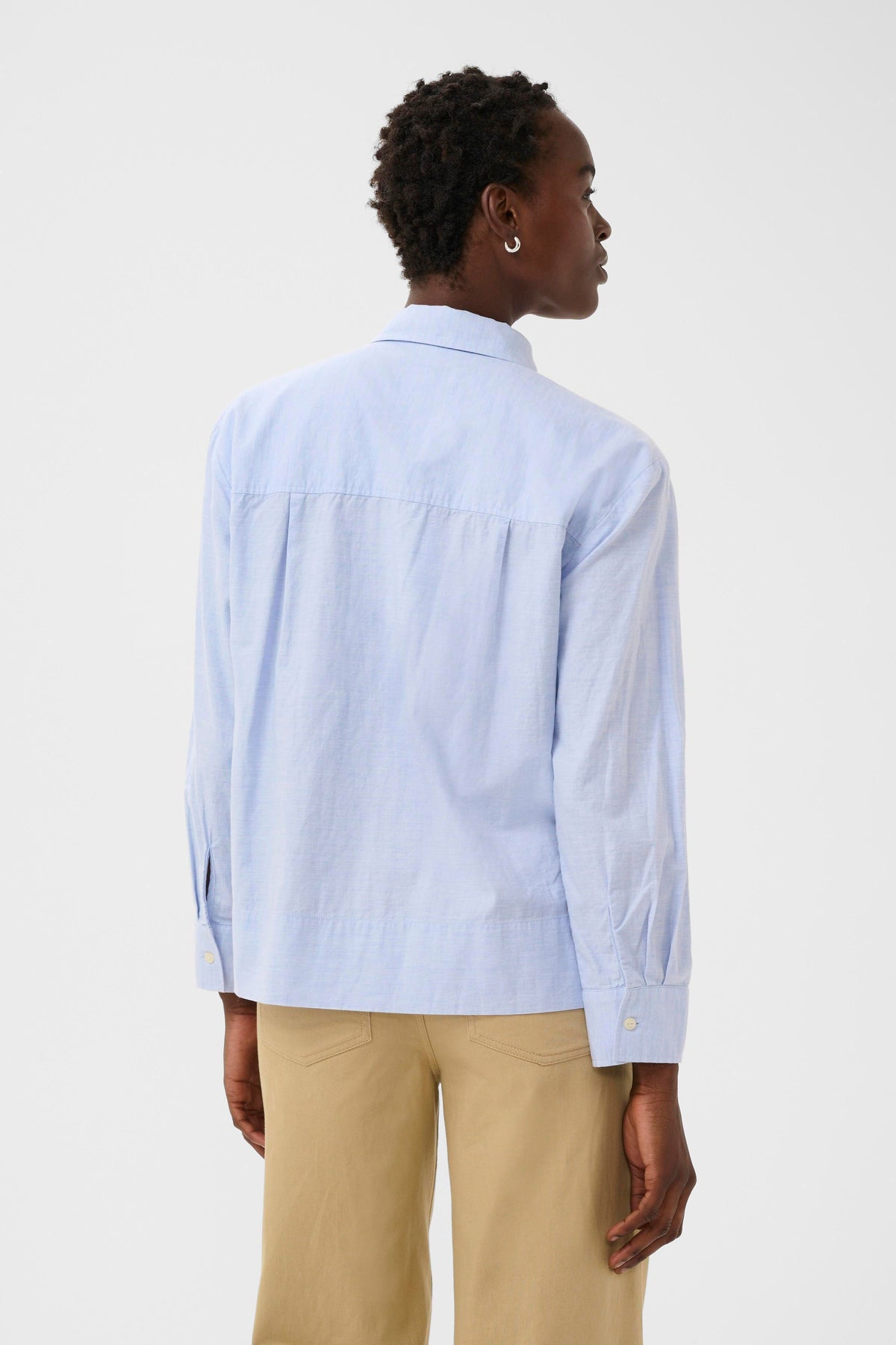Nenne Shirt - Heather Chambray