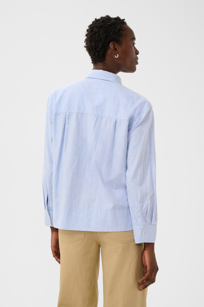 Nenne Shirt - Heather Chambray