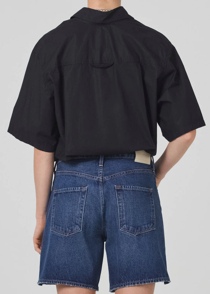 Short Sleeve Kayla Shirt - Black