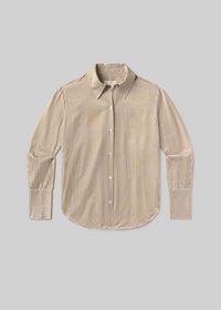 Camila Shirt - Bronze Stripe