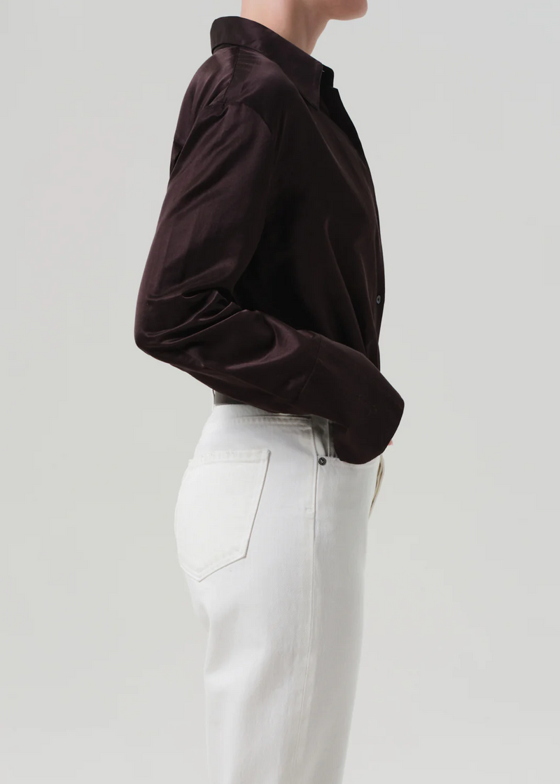 Camila Shirt - Chocolate