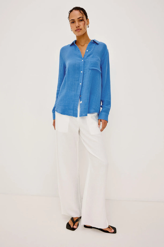Ellis Shirt - French Blue