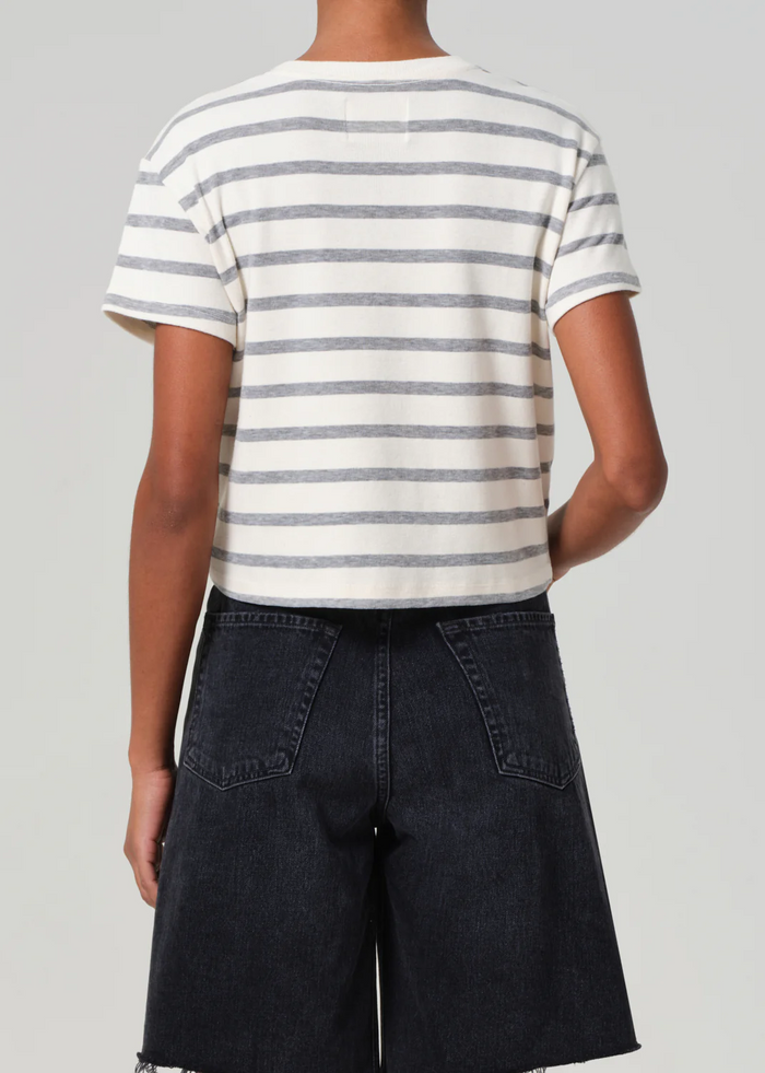 Kyle Tee - Campanula Stripe