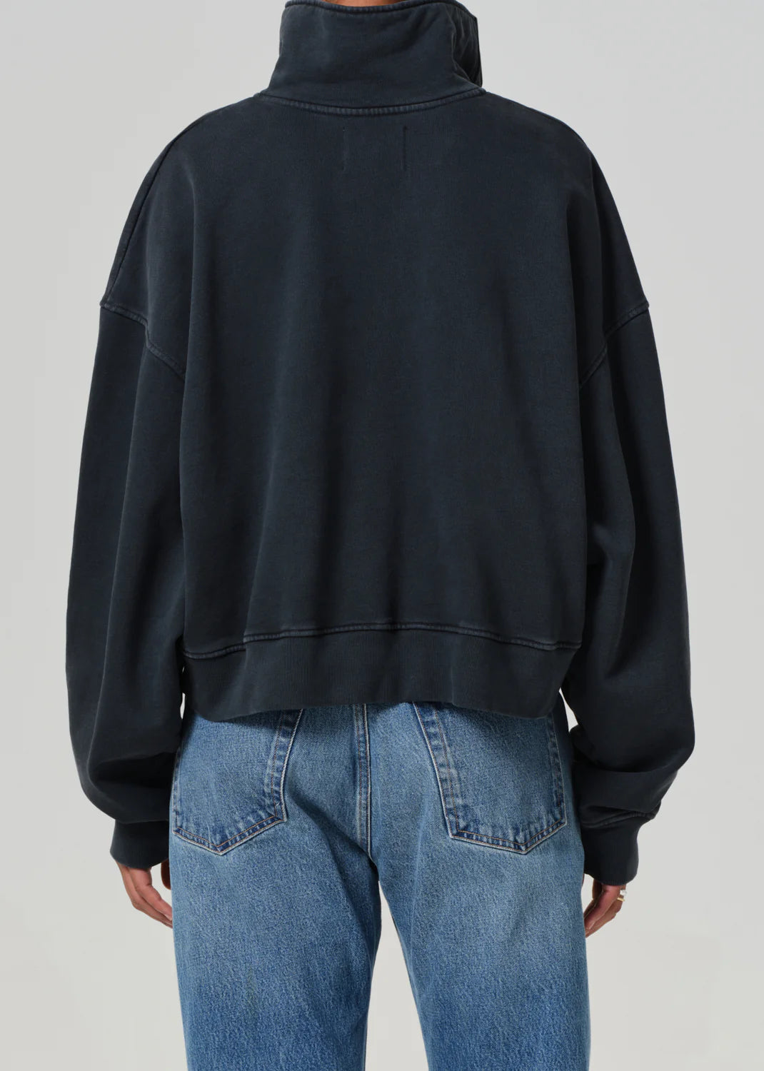 Mirelle Funnel Neck - Charcoal