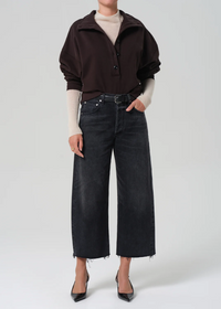 Mirelle Funnel Neck - Chocolate