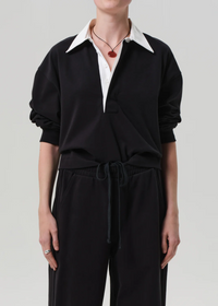 Aris Rugby Shirt - Black