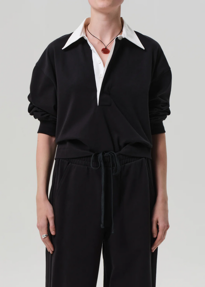 Aris Rugby Shirt - Black