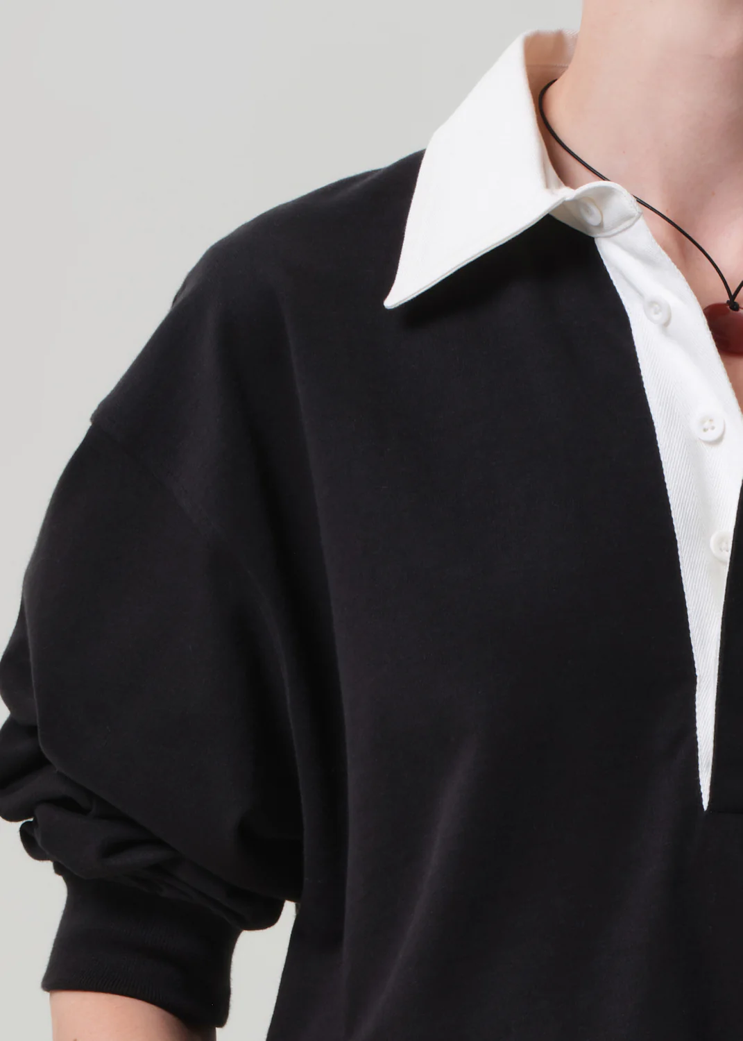 Aris Rugby Shirt - Black