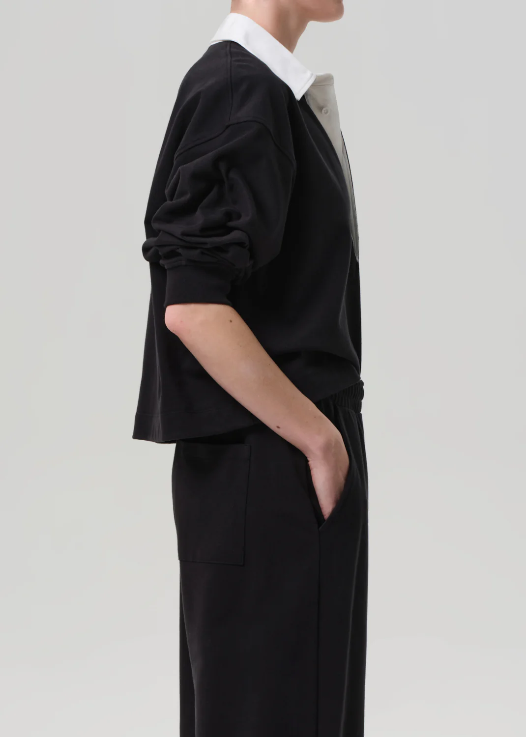 Aris Rugby Shirt - Black