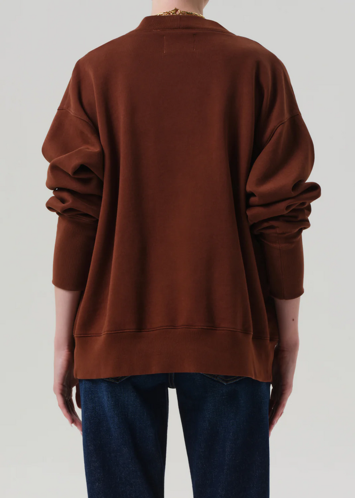 Fleece Cardigan - Chai