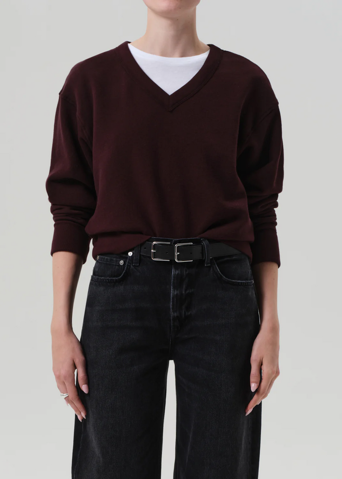 Vernata Pullover - Mahogany